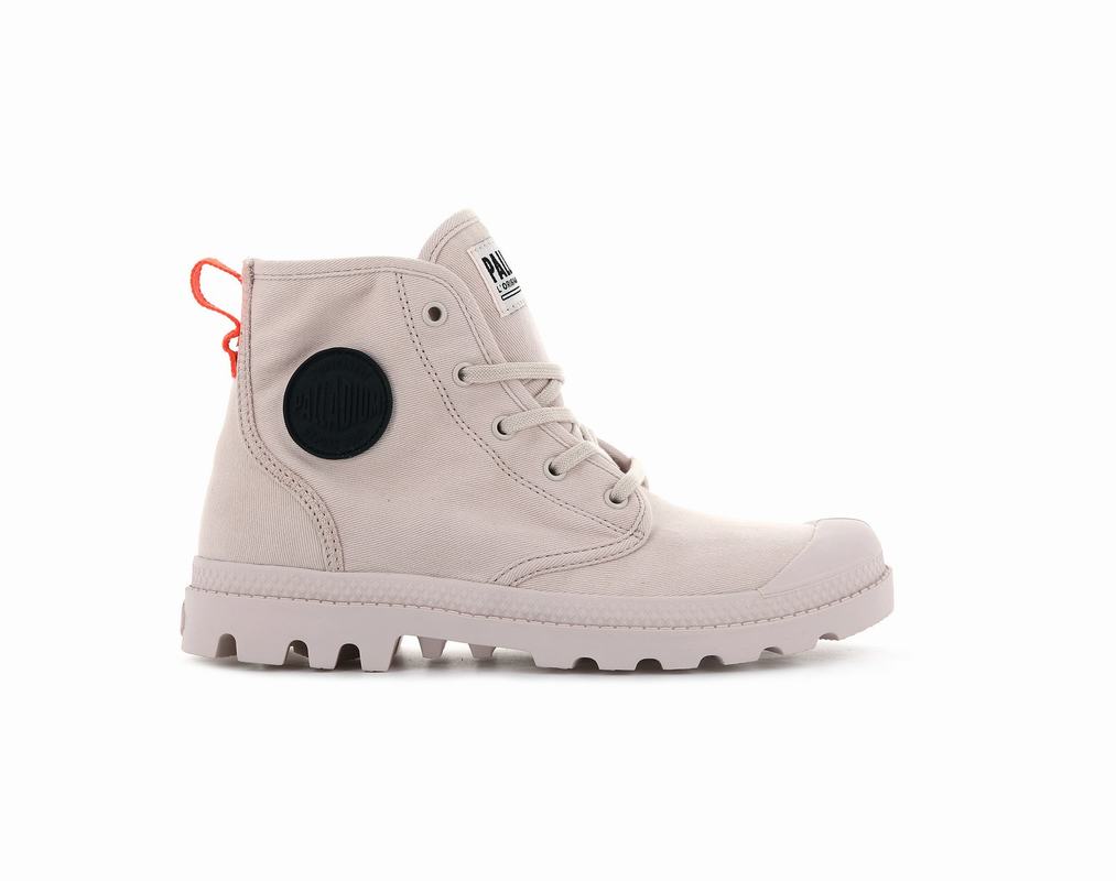 Palladium Pampa Hi Twill Damen Stiefel Beige ||491530-UTZ||